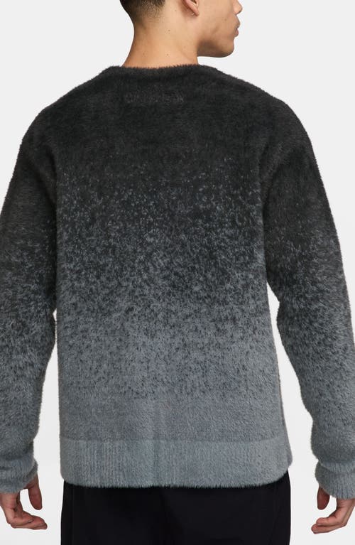 Jordan Men's Air Cardigan In Dark Smoke Grey