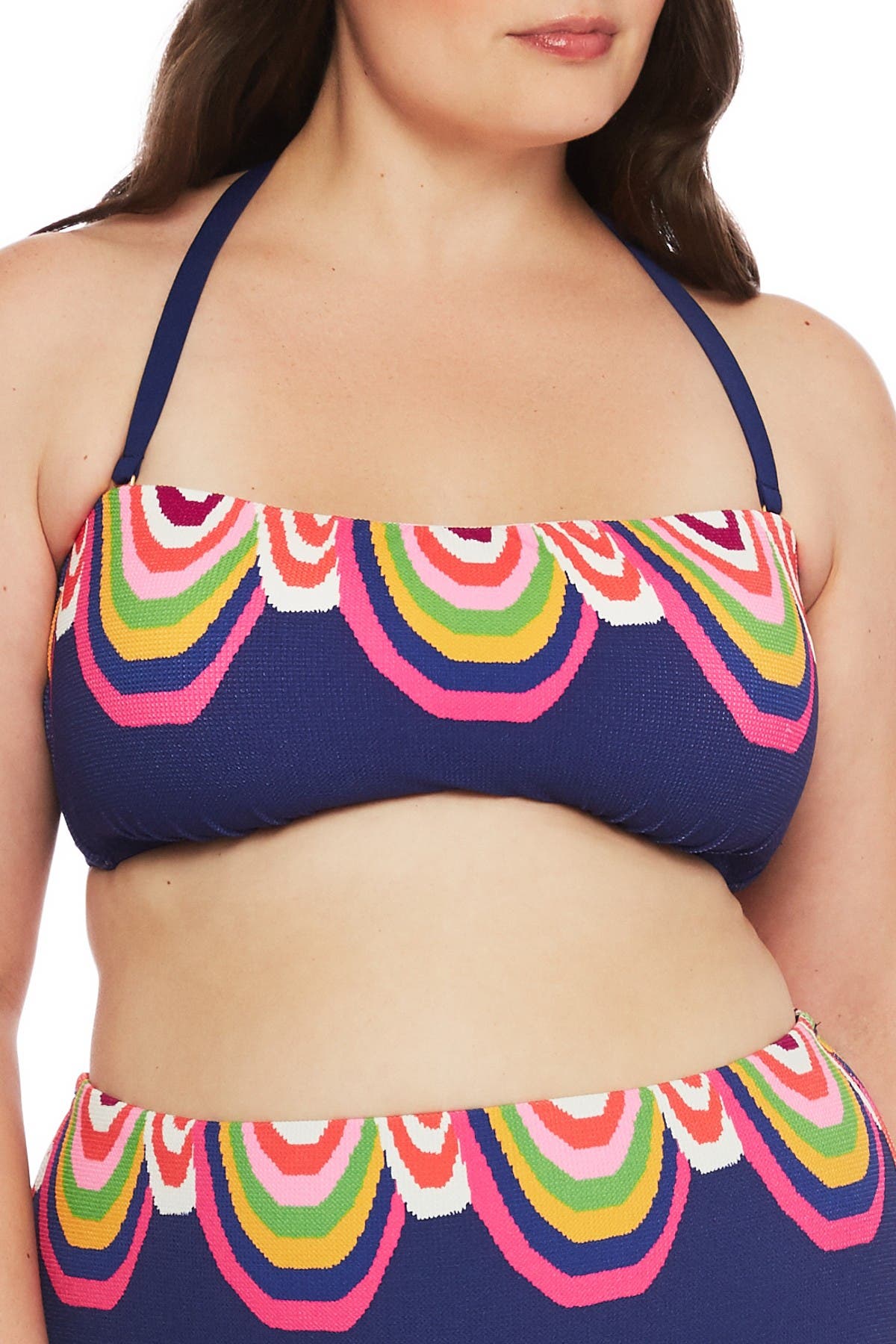 bandeau bikini plus size