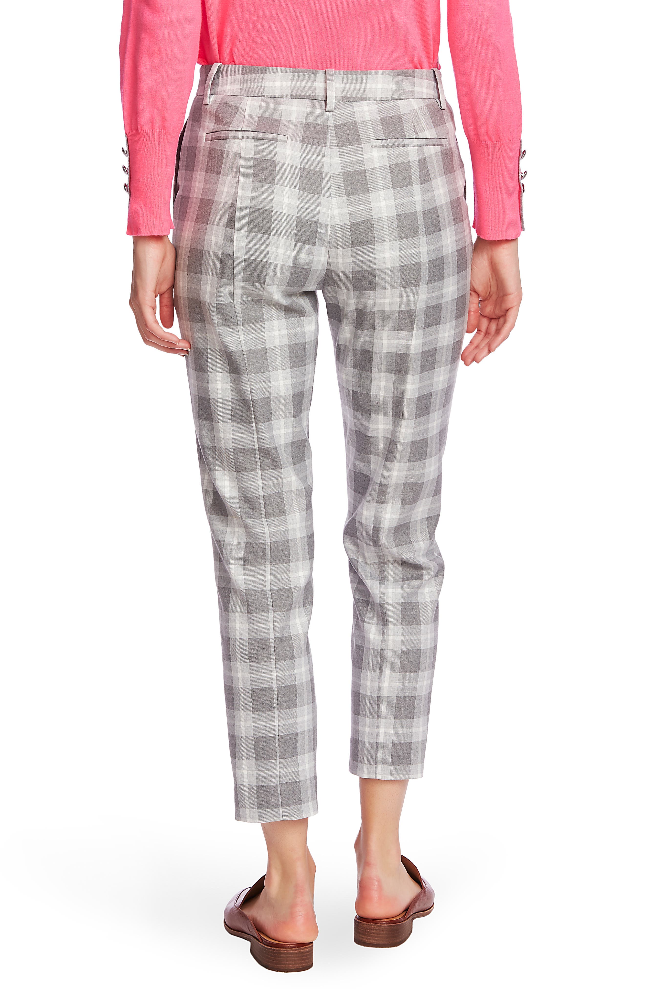 Court \u0026 Rowe Flat Front Shadow Plaid 