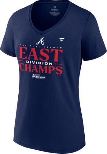 PROFILE Women's Fanatics Branded Navy Atlanta Braves 2023 NL East