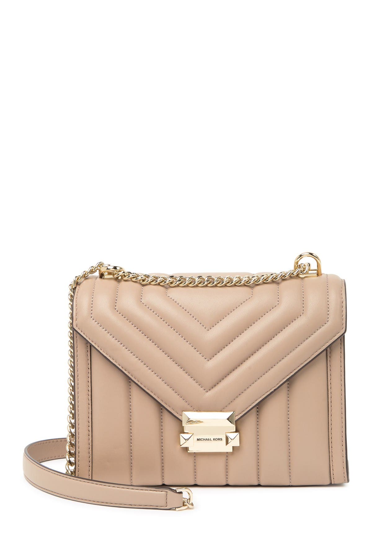 whitney quilted leather shoulder bag