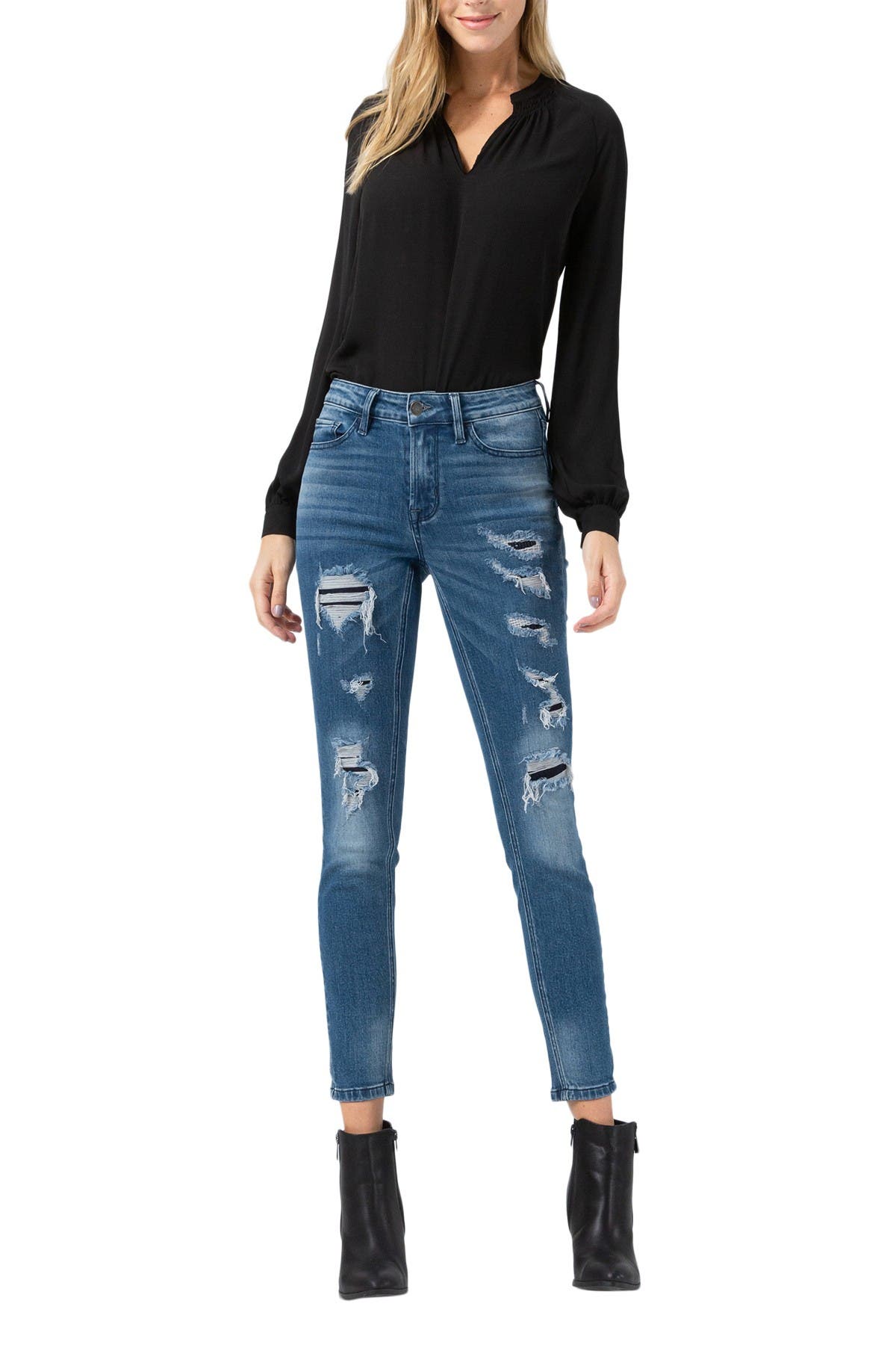 flying monkey ripped jeans