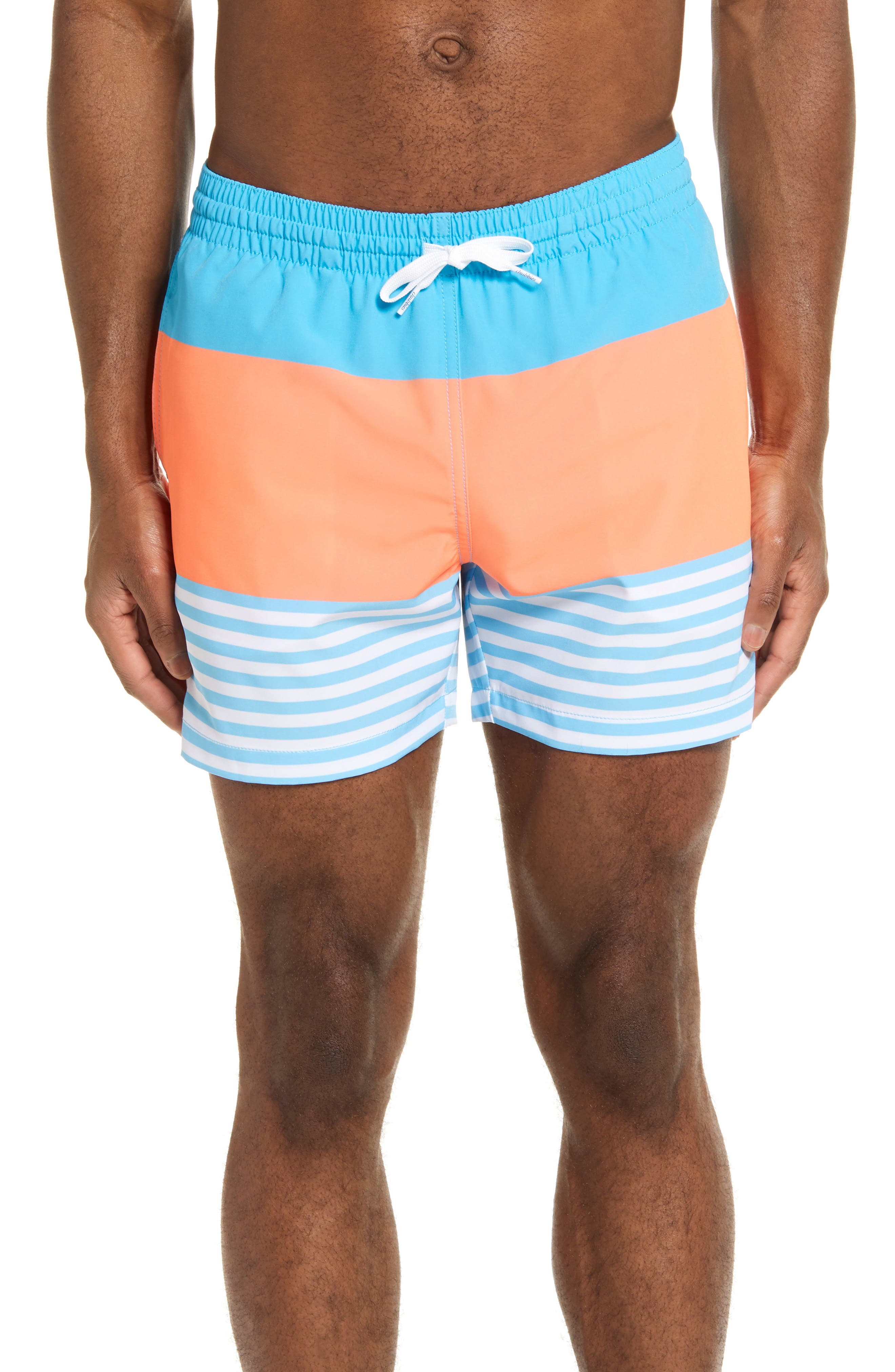 pastel swim trunks