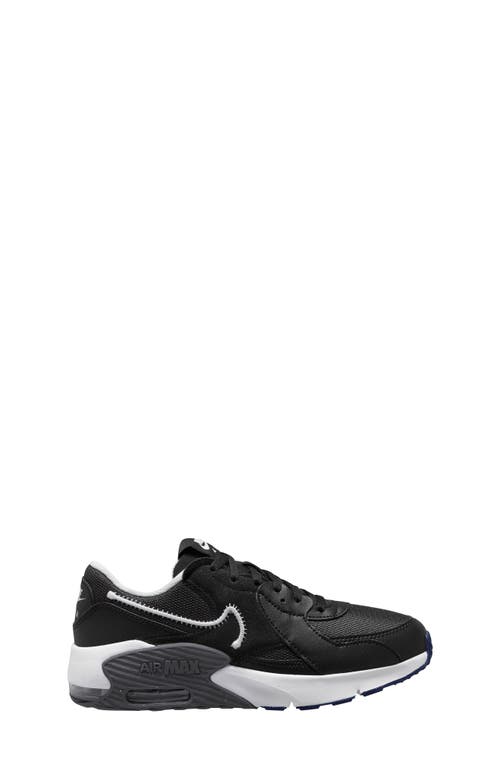 Shop Nike Kids' Air Max Excee Sneaker In Black/white/dark Grey