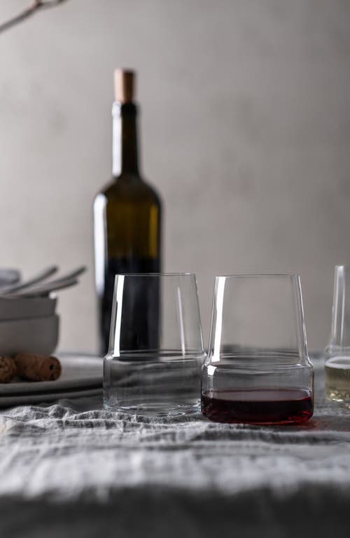 Fortessa Level Set Of 2 Red Wine Glasses In Clear