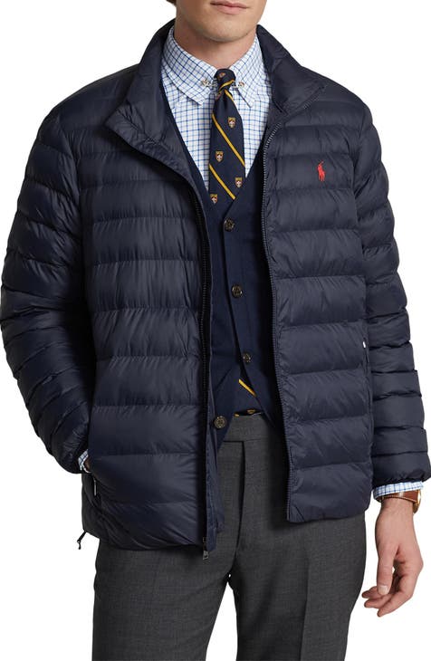 Polo Ralph Lauren Quilted 3-Pocket Jacket Coat - Grey 