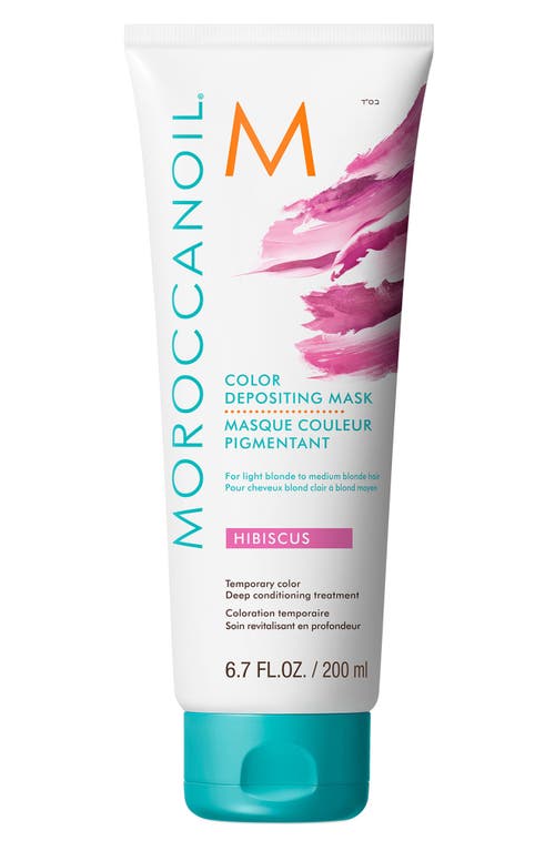 MOROCCANOIL® Color Depositing Mask Temporary Color Deep Conditioning Treatment in Hibiscus