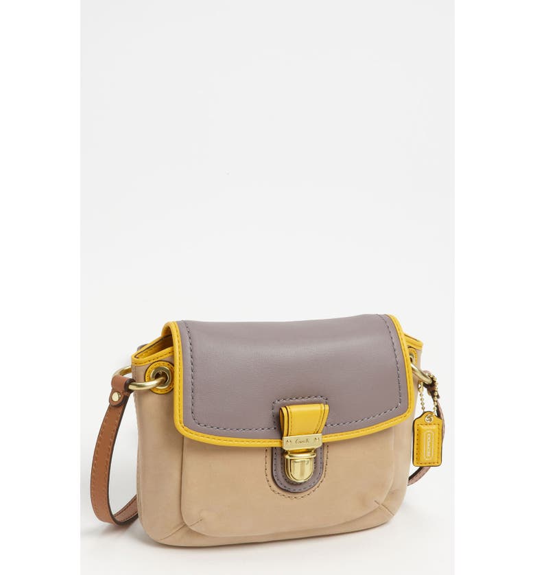 COACH 'Poppy - Colorblock' Leather Crossbody Bag | Nordstrom