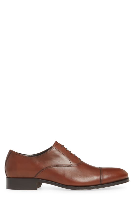 Shop To Boot New York Brandon Ii Cap Toe Oxford In Butter Cuoio