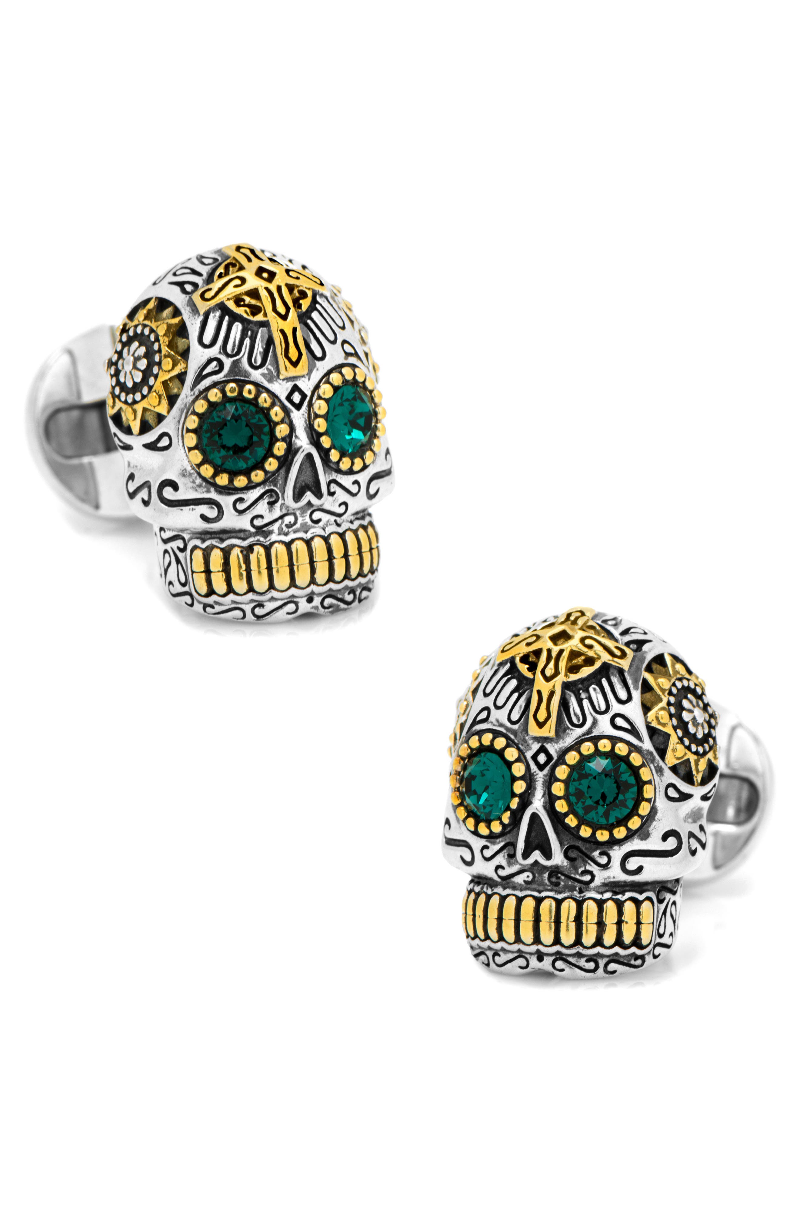 tom ford skull cufflinks