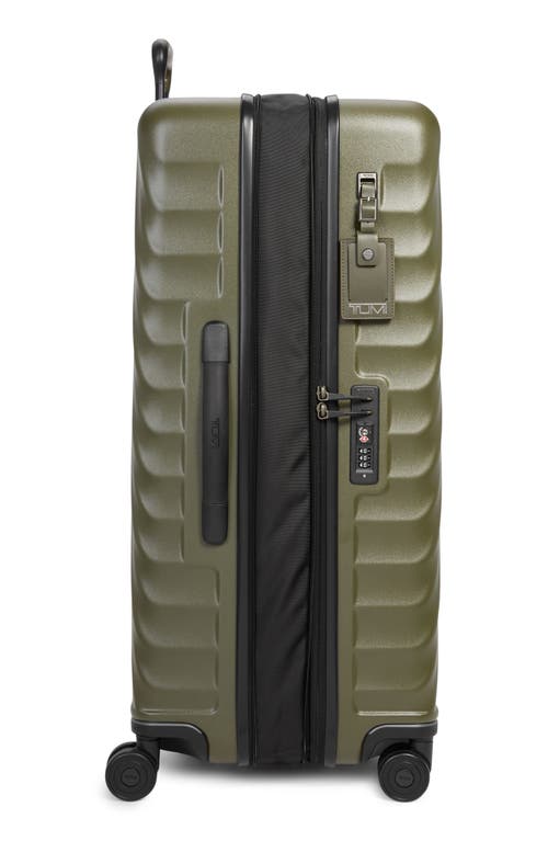 Shop Tumi 31-inch 19 Degrees Extended Trip Expandable Spinner Packing Case In Olive Texture