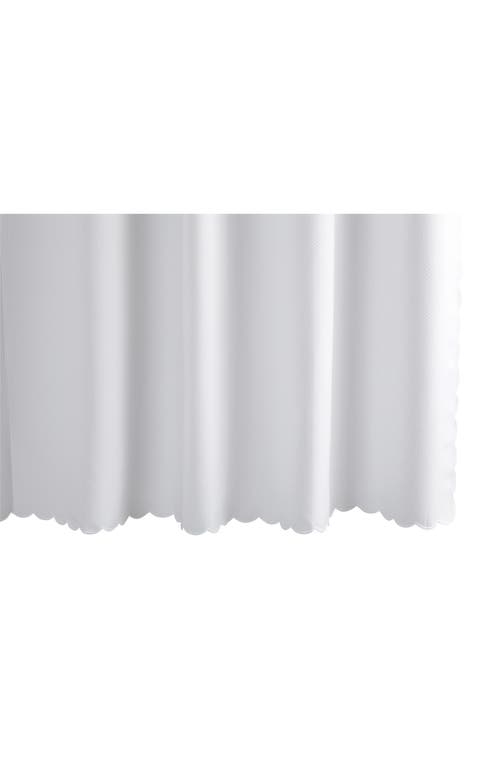 (similar)Matouk Diamond PiquÃ© Shower Curtain in White at Nordstrom