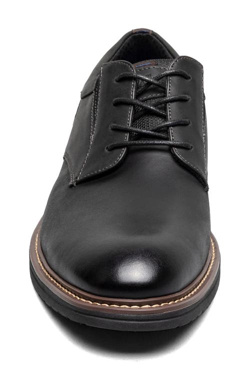 Nunn Bush Griff Plain Toe Derby In Black