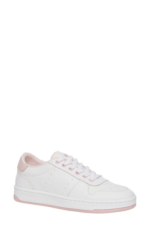 PAIGE Remy Sneaker White/Pink at Nordstrom,