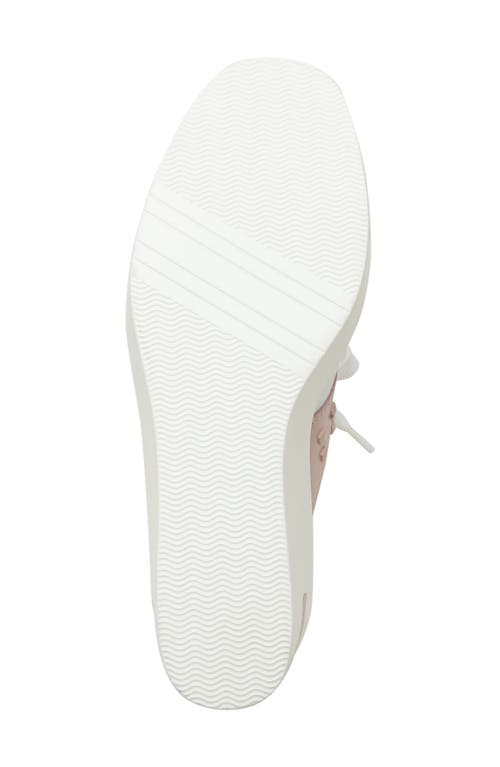 Shop Linea Paolo Katia Wedge Sneaker In Eggshell/nude