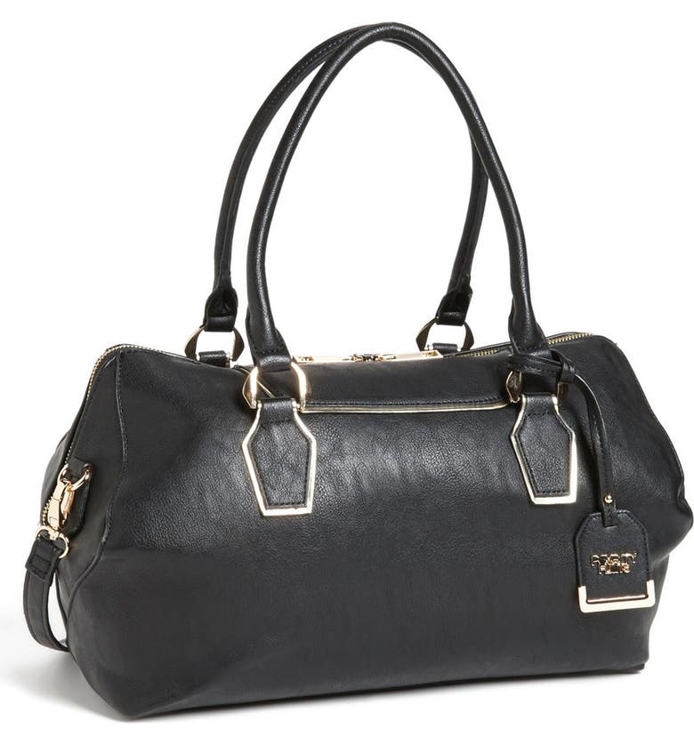POVERTY FLATS by rian Faux Leather Satchel | Nordstrom