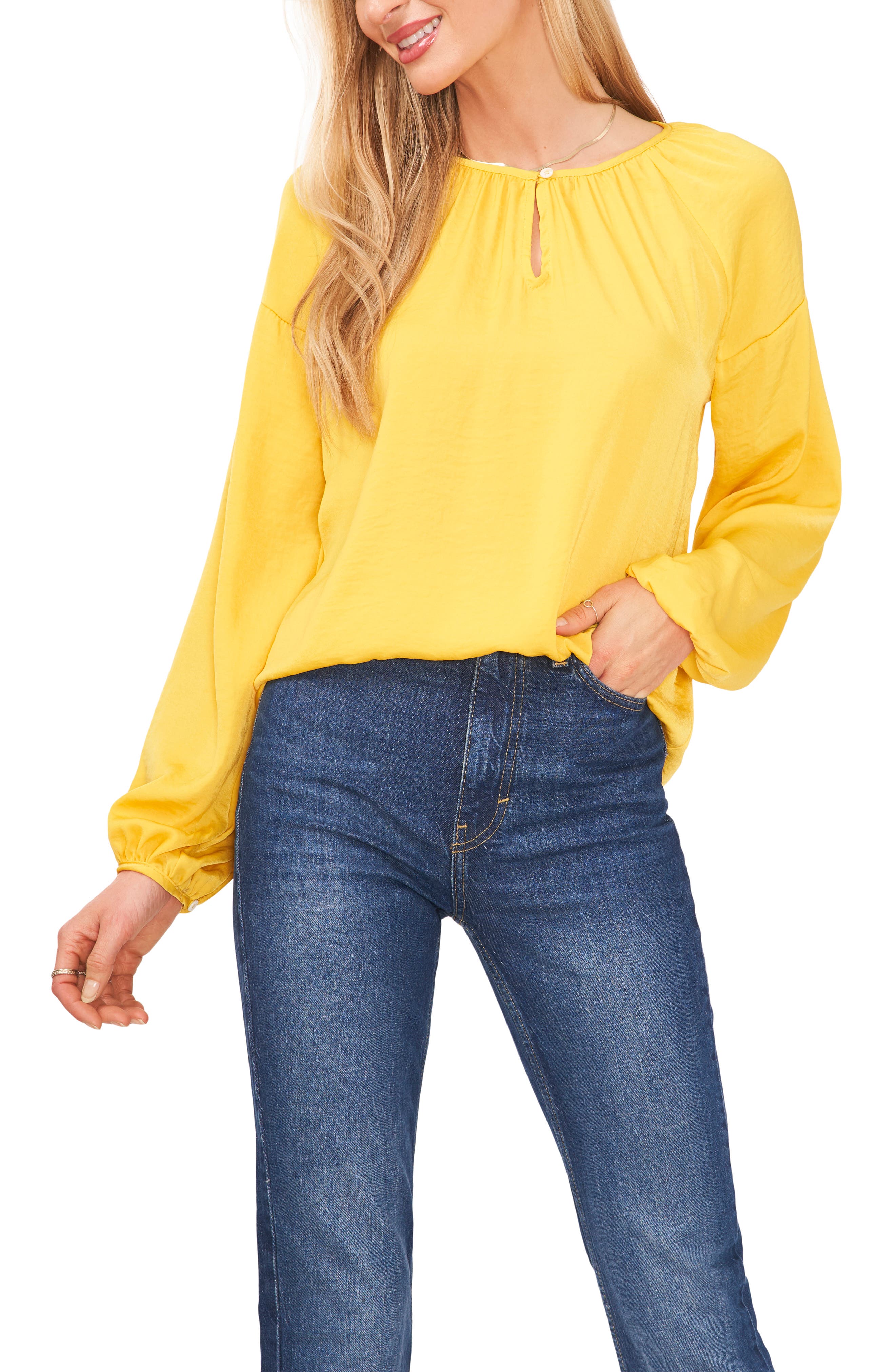womens yellow shirts blouses