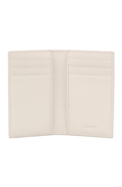 SANDRO SANDRO LEATHER WALLET 