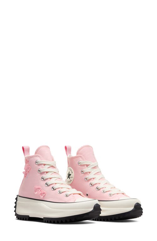 Converse Chuck Taylor® All Star® Run Star Hike High Top Platform Sneaker In Doughnut Glaze/egret