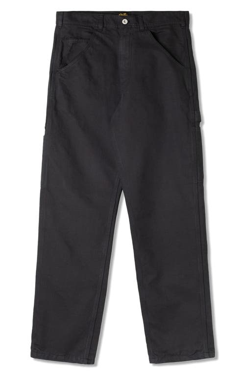 Shop Stan Ray Relaxed Straight Leg Painter Pants In Black