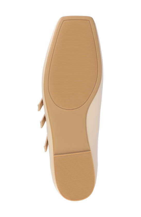 Journee Collection Darlin Multi Strap Mary Jane Flat In Beige