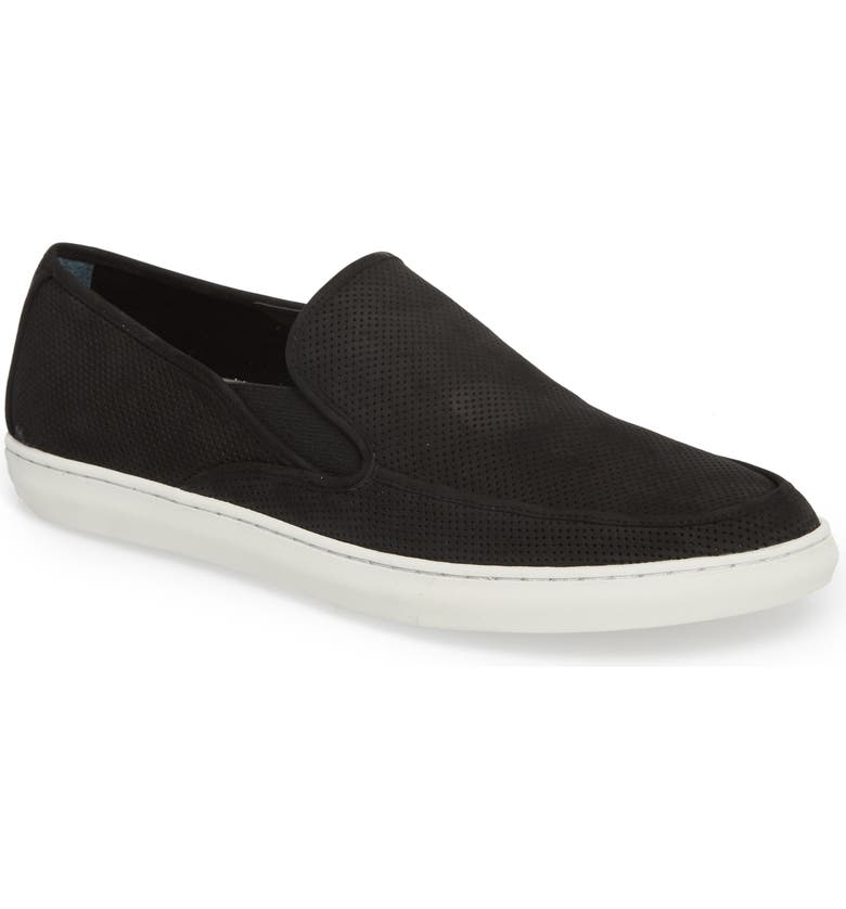 1901 'Venice' Perforated Suede Slip-On (Men) | Nordstrom