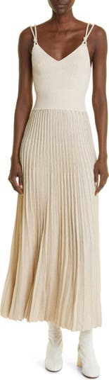 Proenza Schouler Metallic Knit Dress Nordstrom