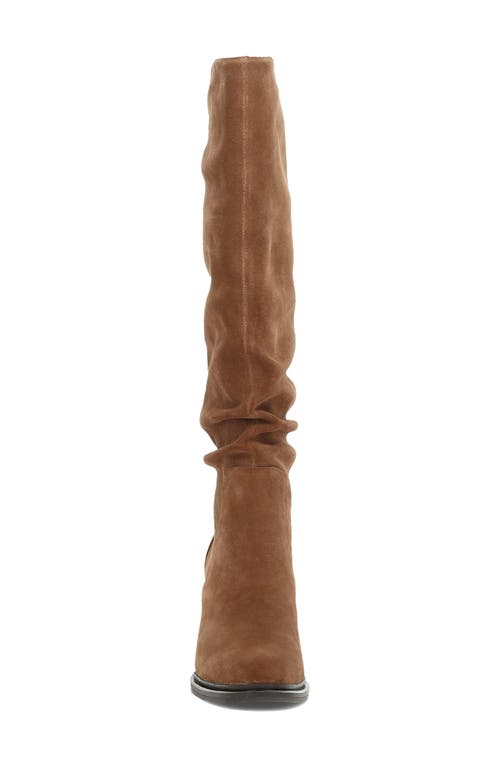 Frye Alex Softy Slouch Knee High Boot In Bark