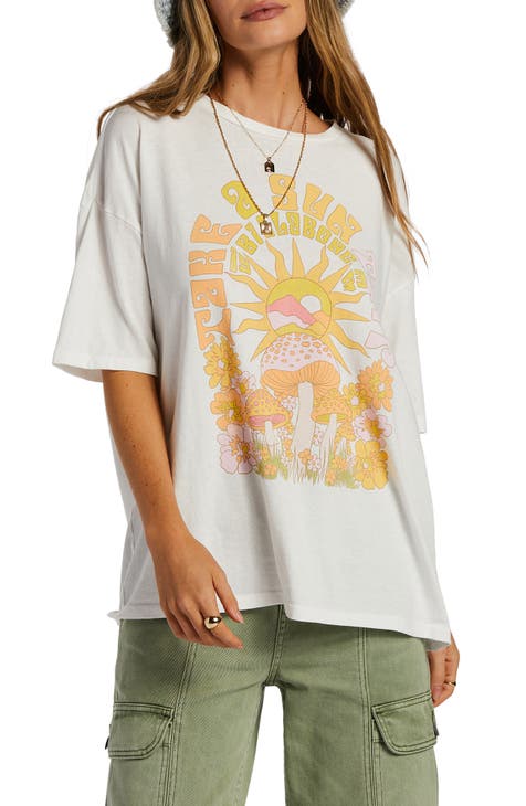 Billabong Take a Sun Trip Oversize Graphic T-Shirt
