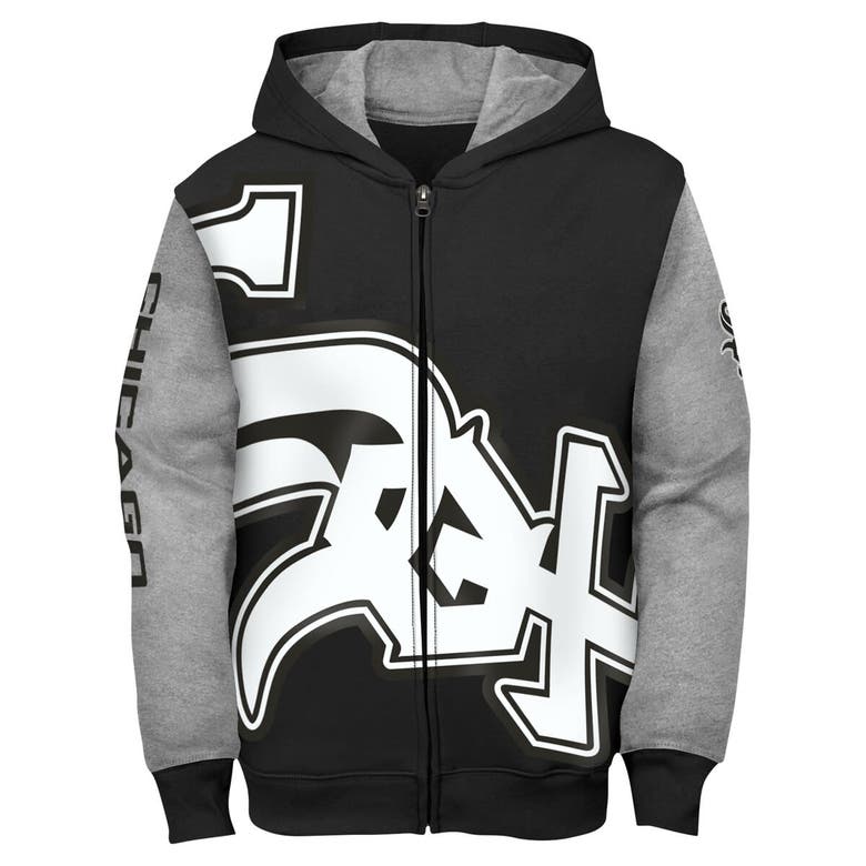 Shop Outerstuff Toddler Black Chicago White Sox Postcard Full-zip Hoodie