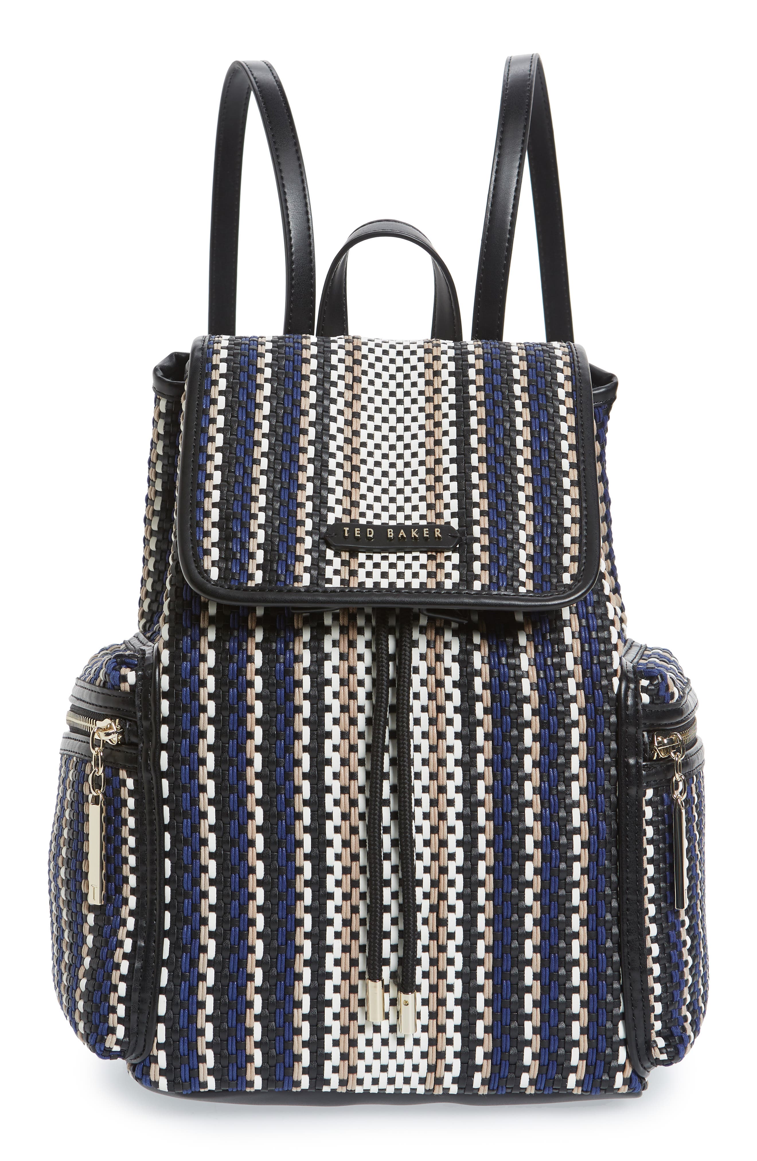 ted baker woven backpack