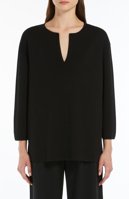 Shop Max Mara Leisure Sottile Sweater In Black