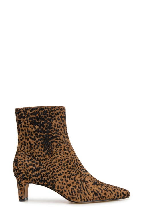 Shop Splendid July Pointed Toe Genuine Calf Hair Bootie In Cheetah