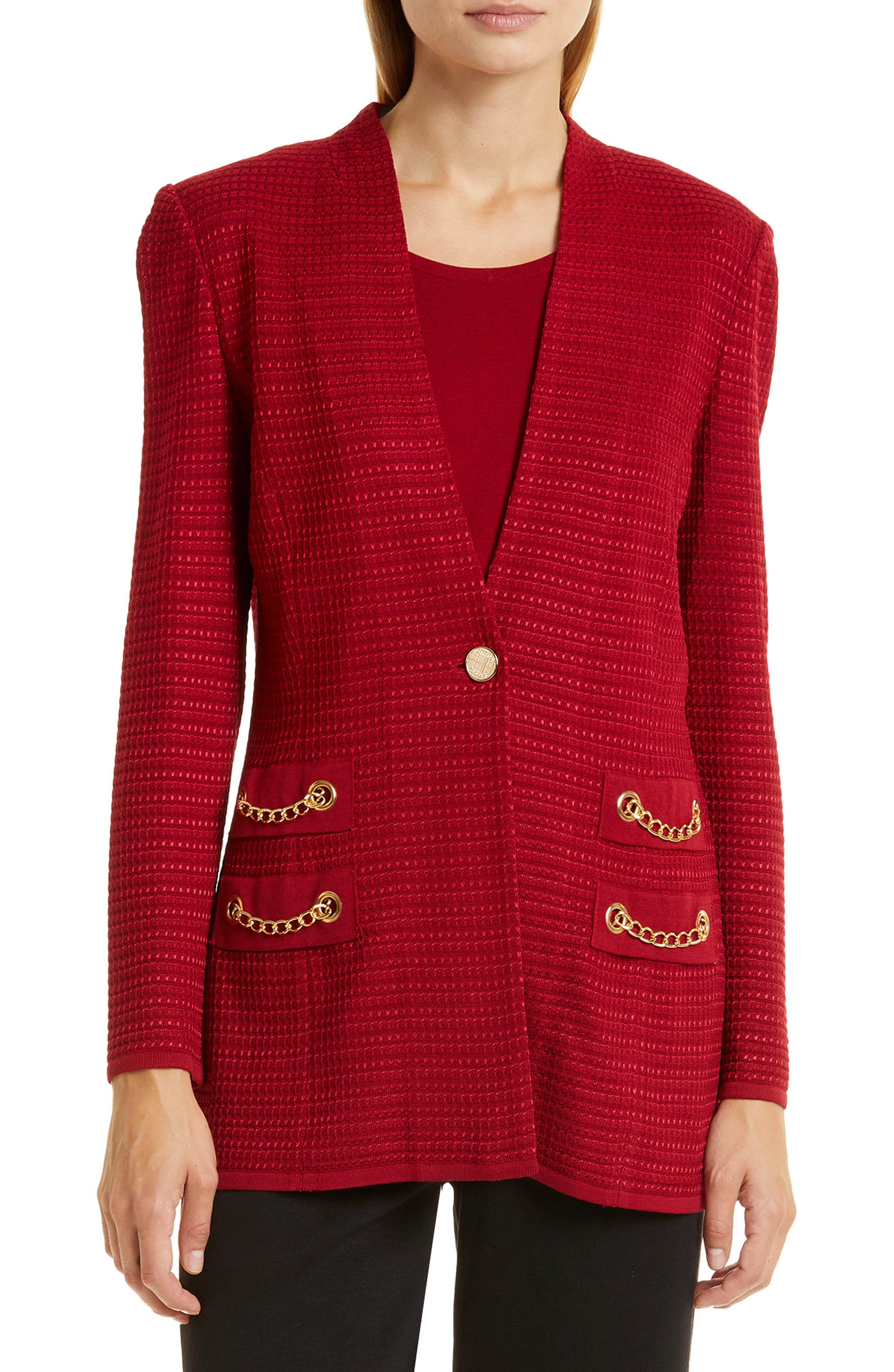 Textured Knit Blazer | Nordstrom