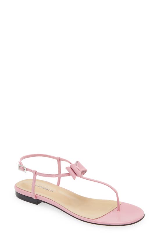 Shop Mach & Mach Petite Cadeau Sandal In Pink