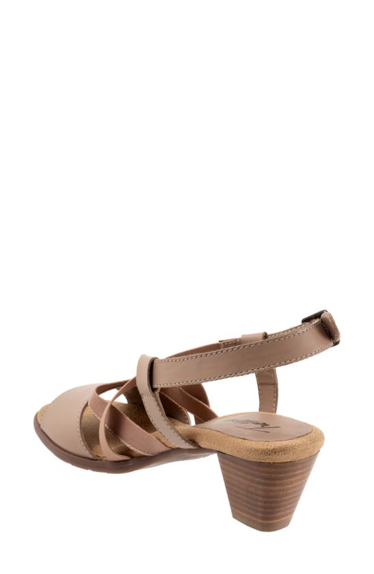 Shop Trotters Meadow Ankle Strap Sandal In Taupe