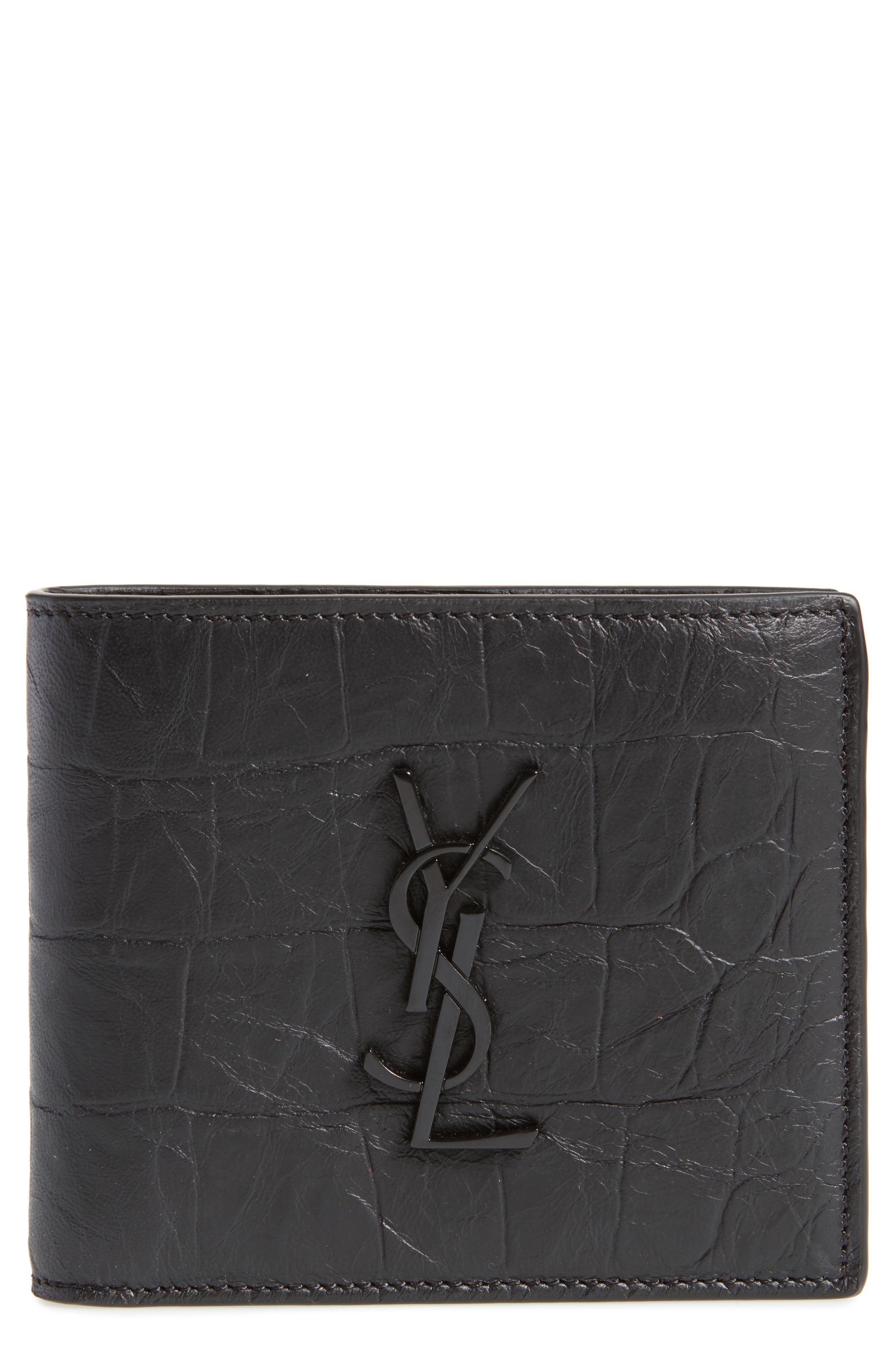 ysl card case men