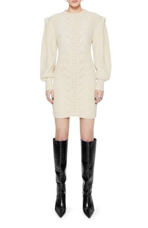 Rebecca Minkoff Daisy Long Sleeve Sweater Minidress at Nordstrom,