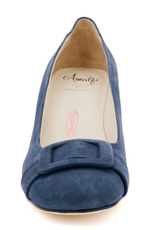 Amalfi By Rangoni Baccio Pump In Navy Cashmere