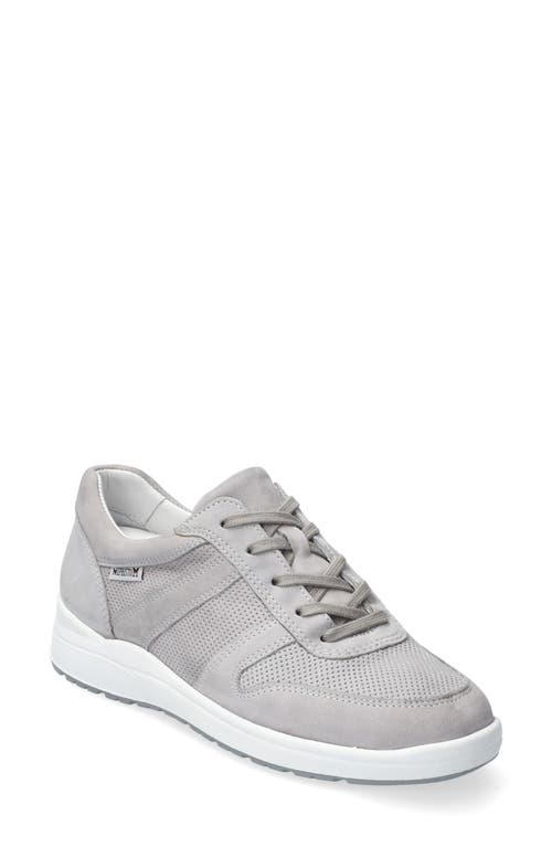 Mephisto Rebecca Perforated Sneaker Light Grey at Nordstrom,