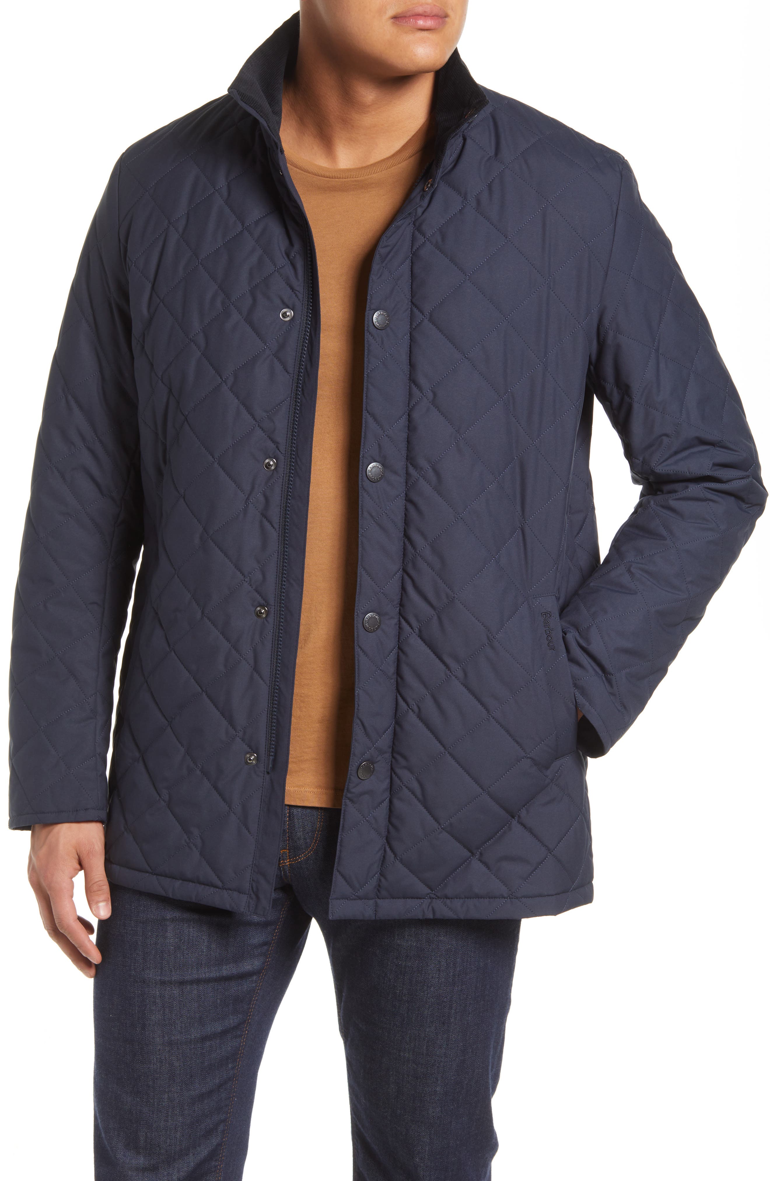 Griffin Goose Down Jacket in Bright Blue Blue Mens Clothing Jackets Casual jackets for Men 