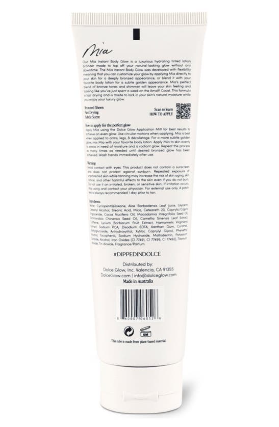 Dolce Glow By Isabel Alysa Mia Shimmer Topper Lotion