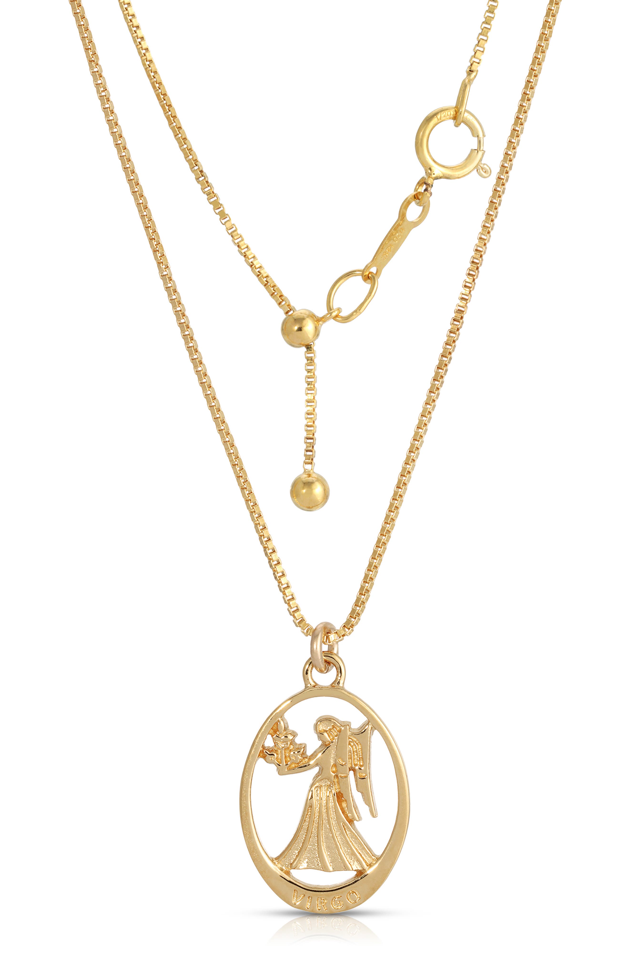 zodiac virgo pendant necklace | Nordstrom