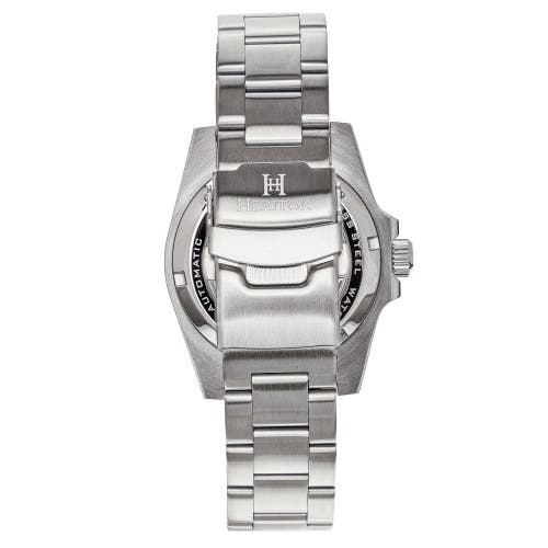 Heritor Automatic Men's Luciano Bracelet Watch With Date - Blue In Navy