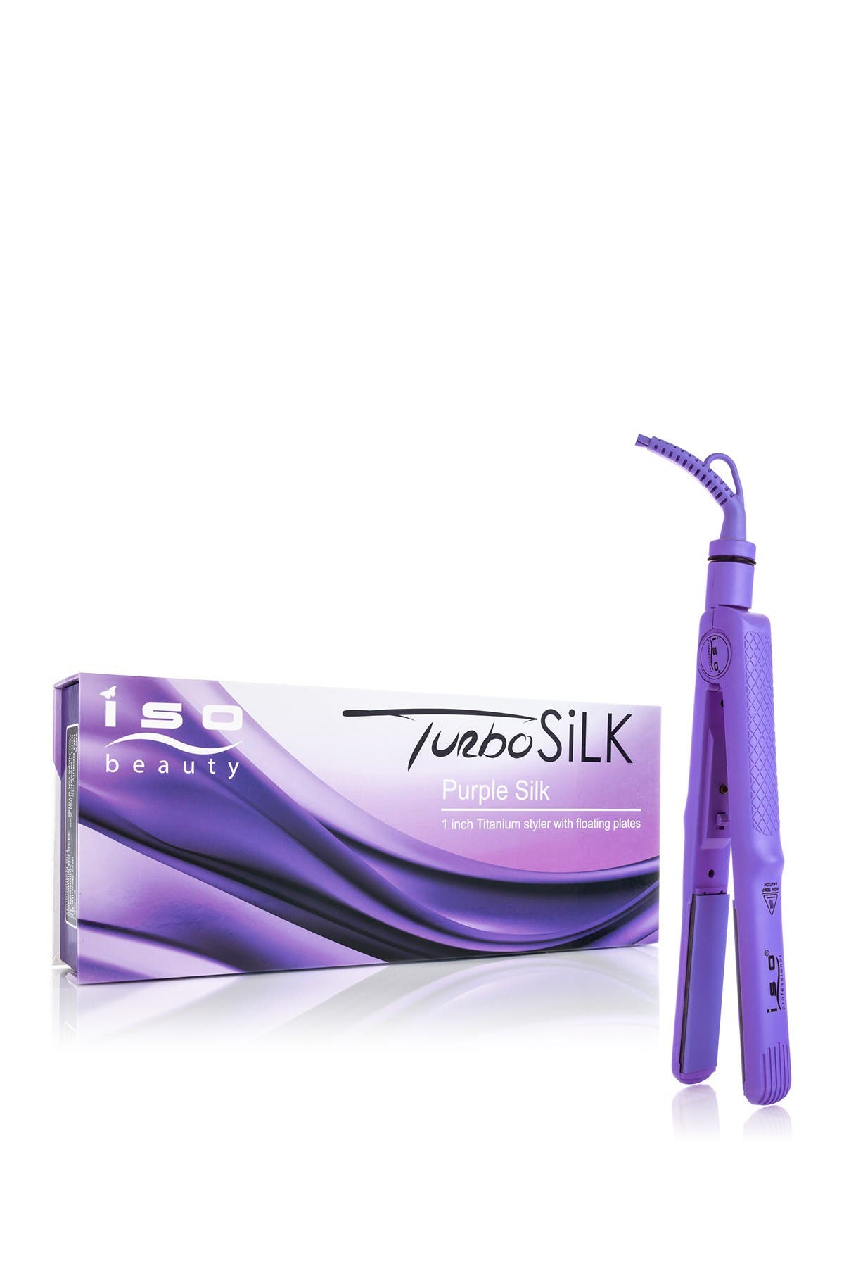 Iso Beauty Turbo Silk Titanium Straightener With Curved Plates