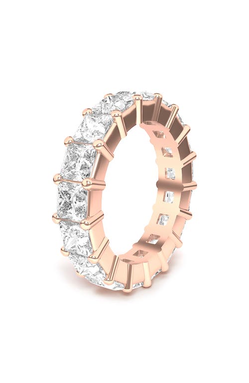 Hautecarat Lab Created Diamond Eternity Ring In 18k Rg