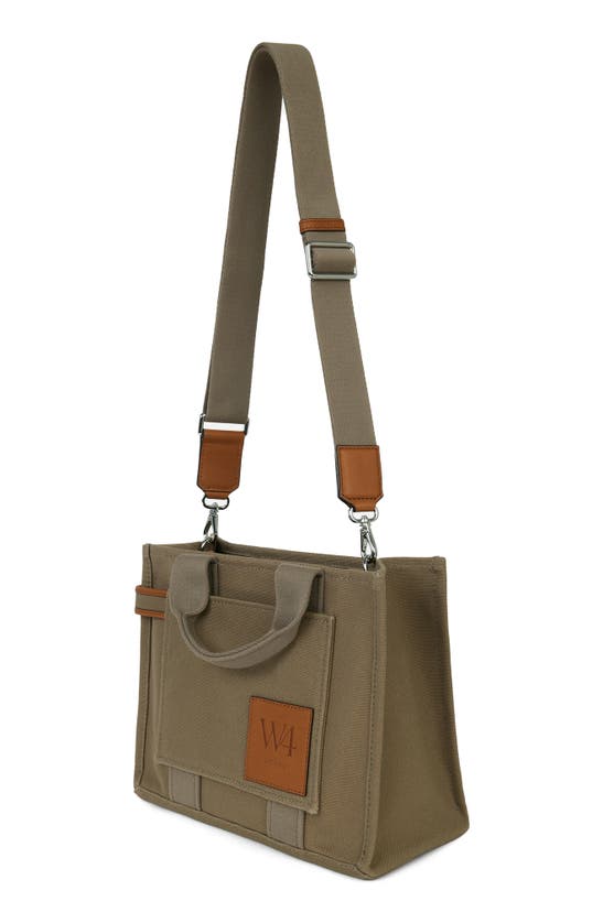 Shop We-ar4 The Street 29 Canvas Tote In Sage