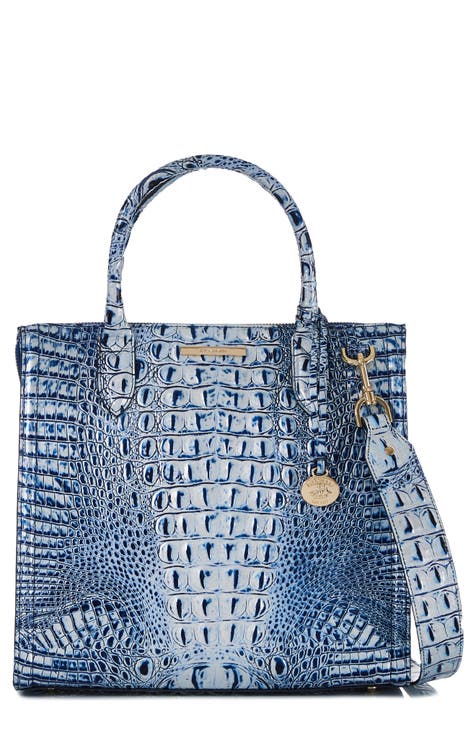blue leather handbag | Nordstrom