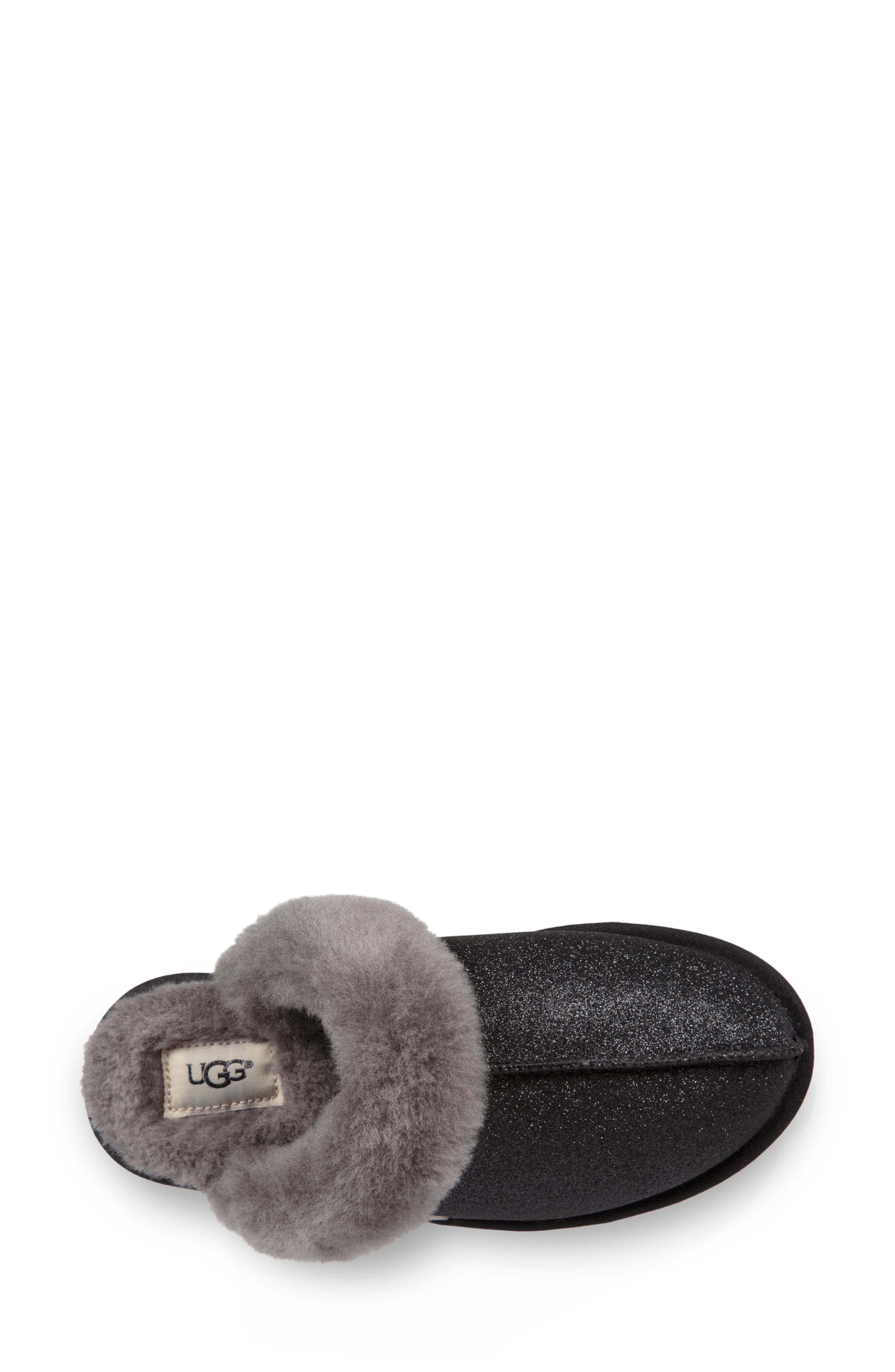 scuffette ii sparkle genuine shearling slipper