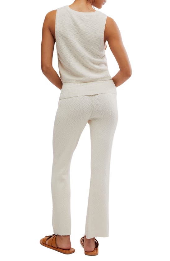Shop Free People Ruby Sweater Vest & Pants In Raw White